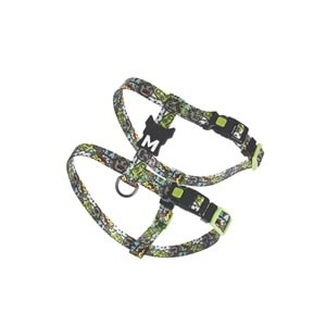 10869699 M-PETS URBAN STYLE MULTİCOLOR ACTİVE KÖPEK GÖĞÜS TASMASI (L)