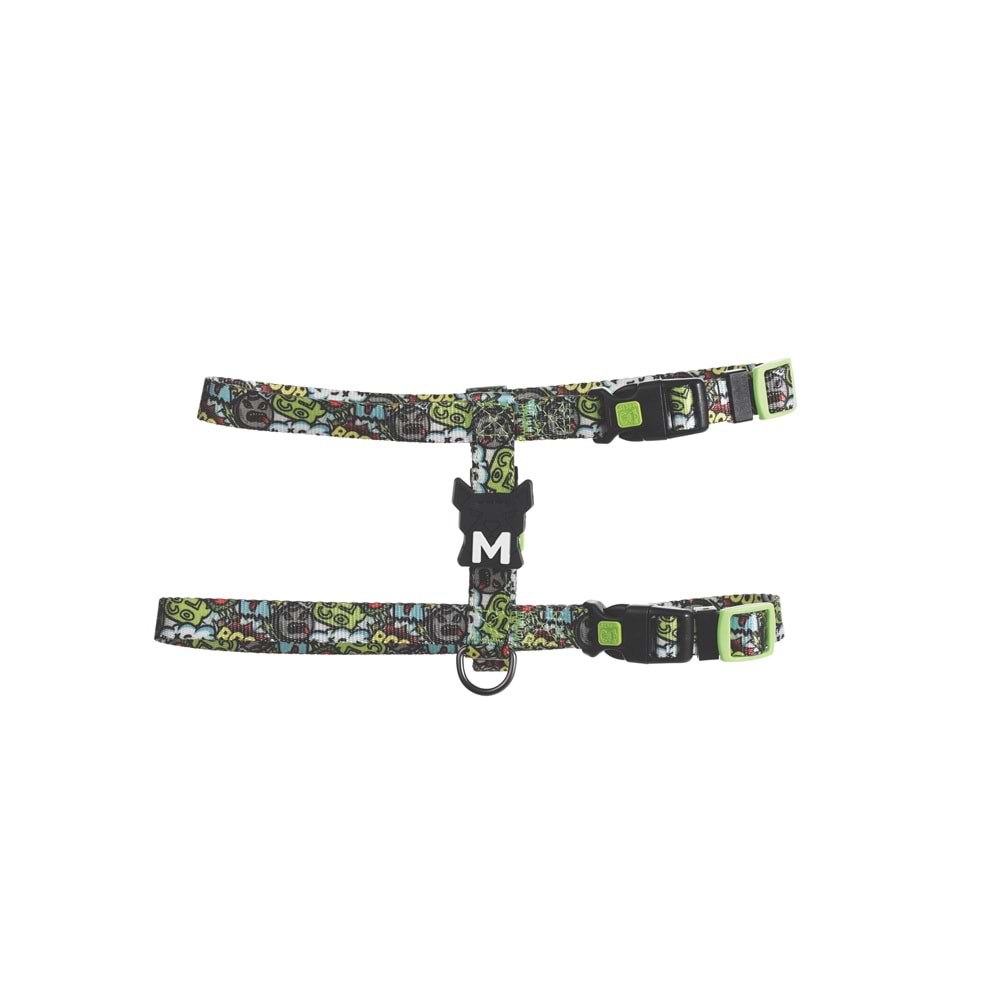 10869699 M-PETS URBAN STYLE MULTİCOLOR ACTİVE KÖPEK GÖĞÜS TASMASI (L)