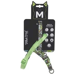 10870999 M-PETS URBAN STYLE MULTİCOLOR NORWEGIAN KÖPEK GÖĞÜS TASMASI (S)