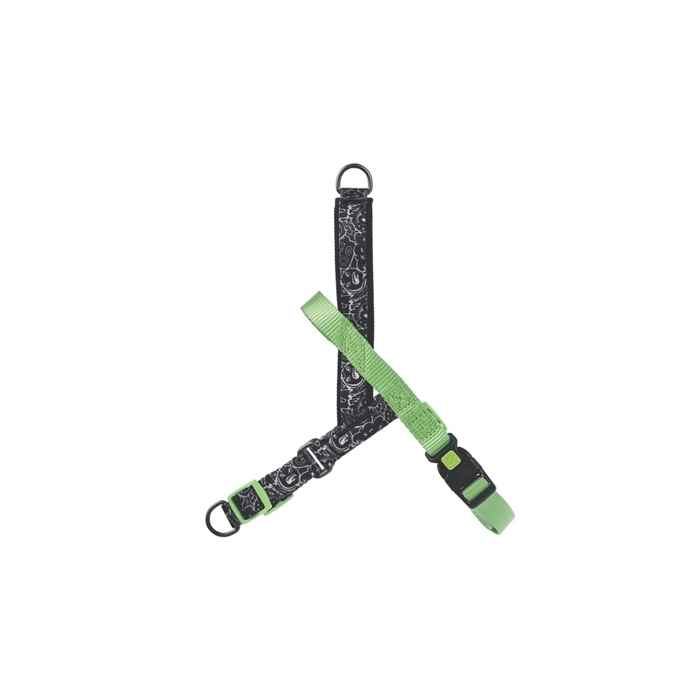 10871199 M-PETS URBAN STYLE MULTİCOLOR NORWEGIAN KÖPEK GÖĞÜS TASMASI (L)