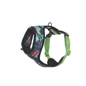 10871399 M-PETS URBAN STYLE DNA EASY FİT KÖPEK GÖĞÜS TASMASI (S)