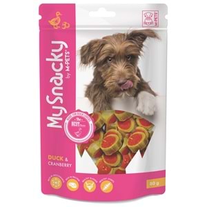19023699 M-PETS MY SNACKY DUCK & CRANBERRY KÖPEK ÖDÜLÜ 80GR