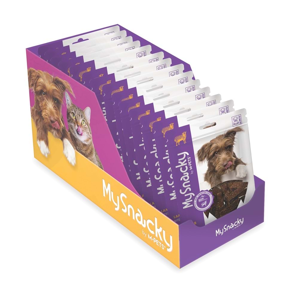 19026599 M-PETS MY SNACKY LAMB BITES KÖPEK ÖDÜLÜ 80GR