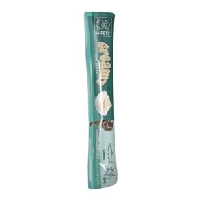 19038299 M-PETS CREAMY SOMON BALIKLI BİFTEKLİ KEDİ ÖDÜLÜ 4X15GR