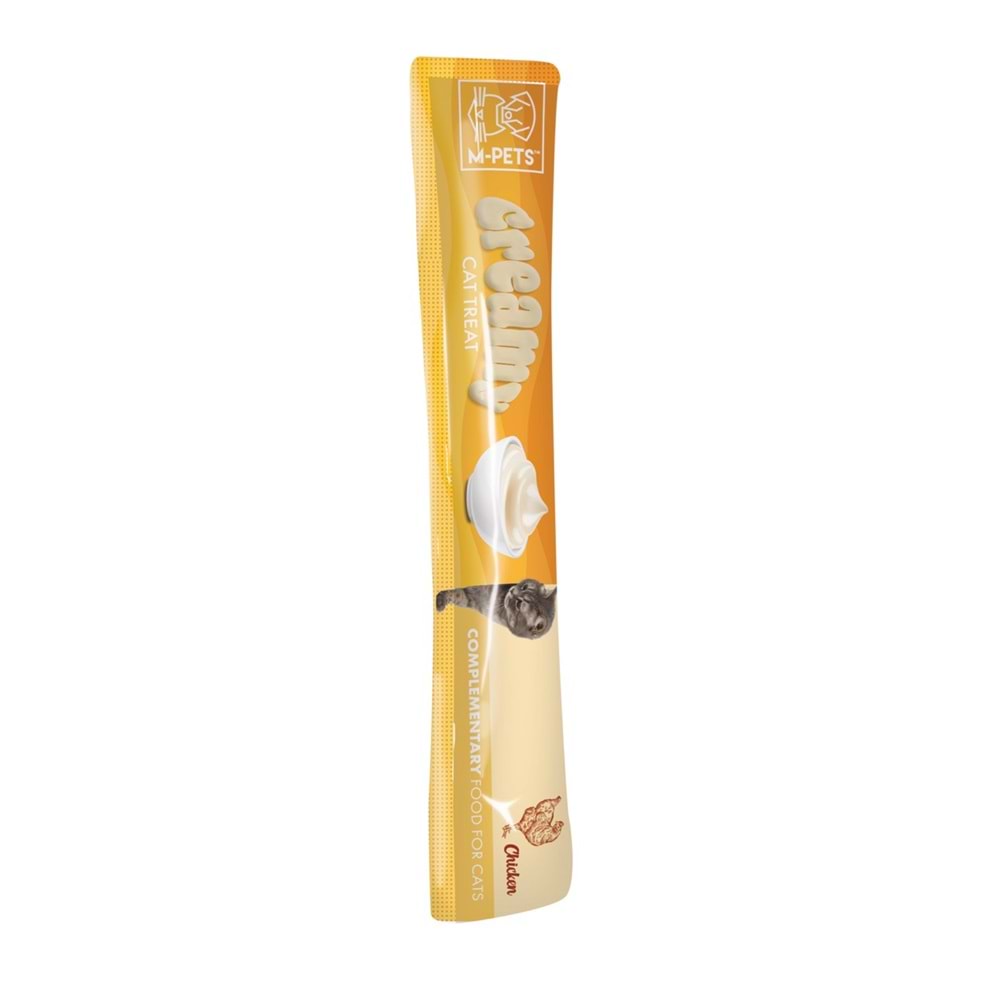 19038499 M-PETS CREAMY TAVUKLU KEDİ ÖDÜLÜ 4X15GR