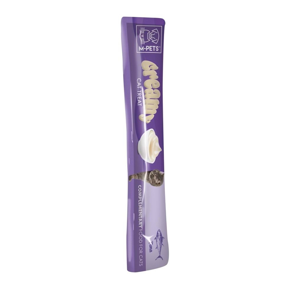 19038599 M-PETS CREAMY TON BALIKLI KEDİ ÖDÜLÜ 4X15GR