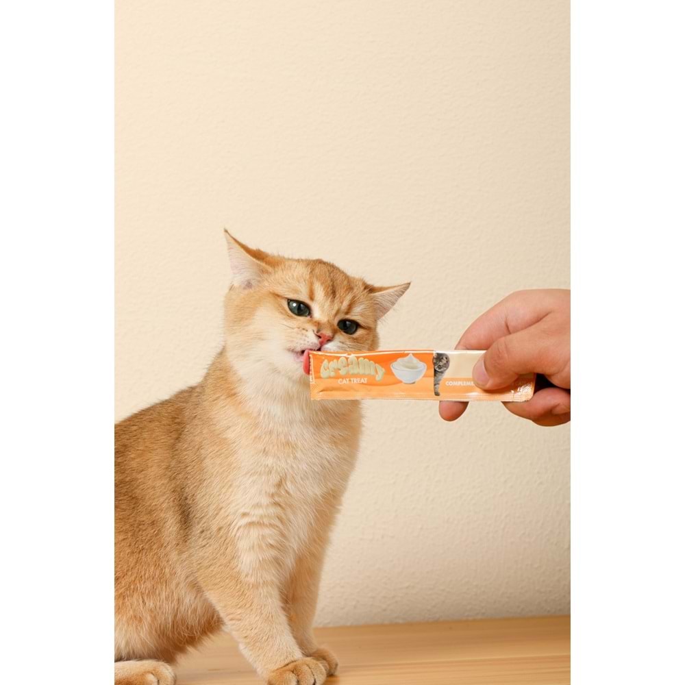 19039099 M-PETS CREAMY YENGEÇLİ KEDİ ÖDÜLÜ 4X15GR