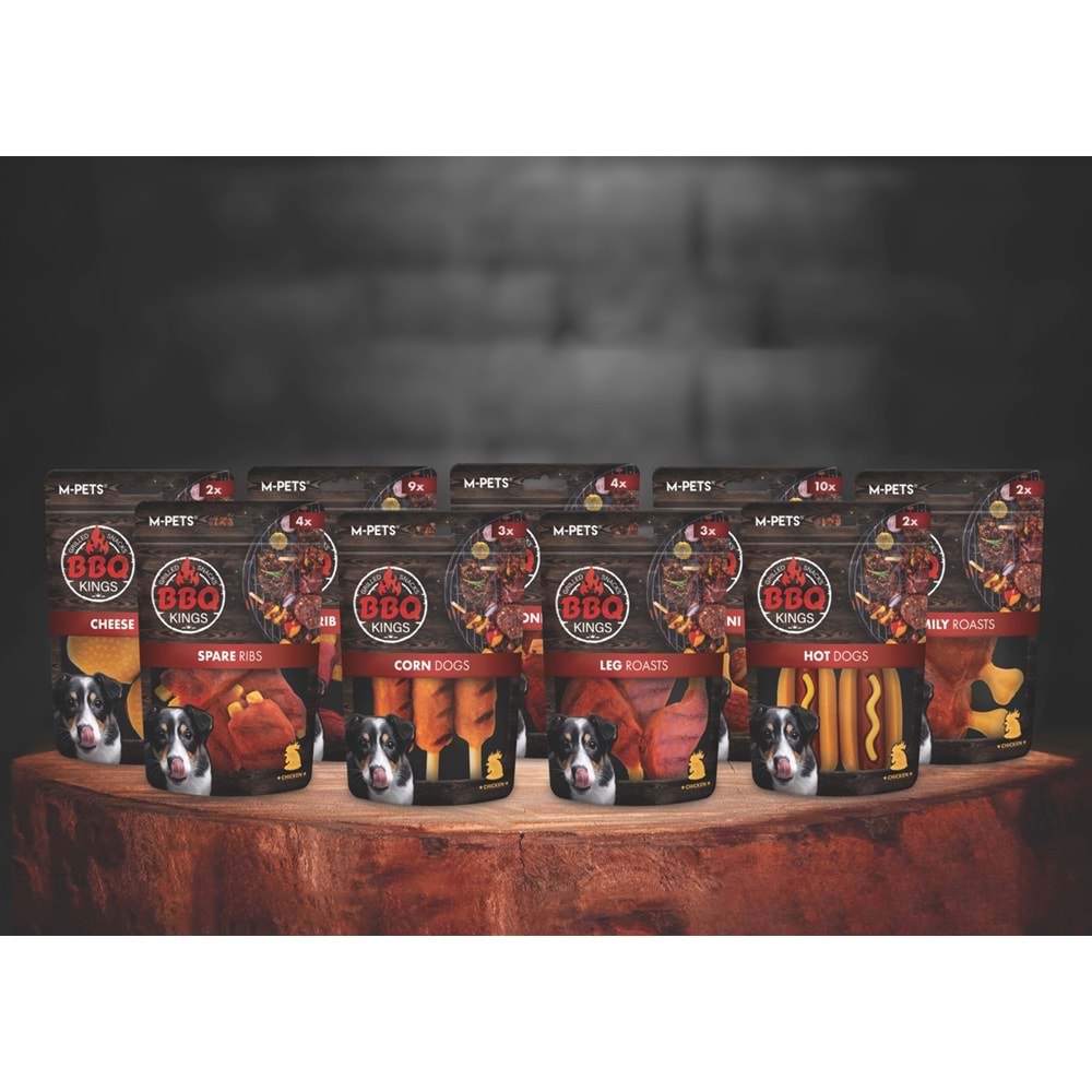 19041199-M-PETS BBQ KINGS FAMILY ROASTS CHICKEN ÖDÜL 105GR