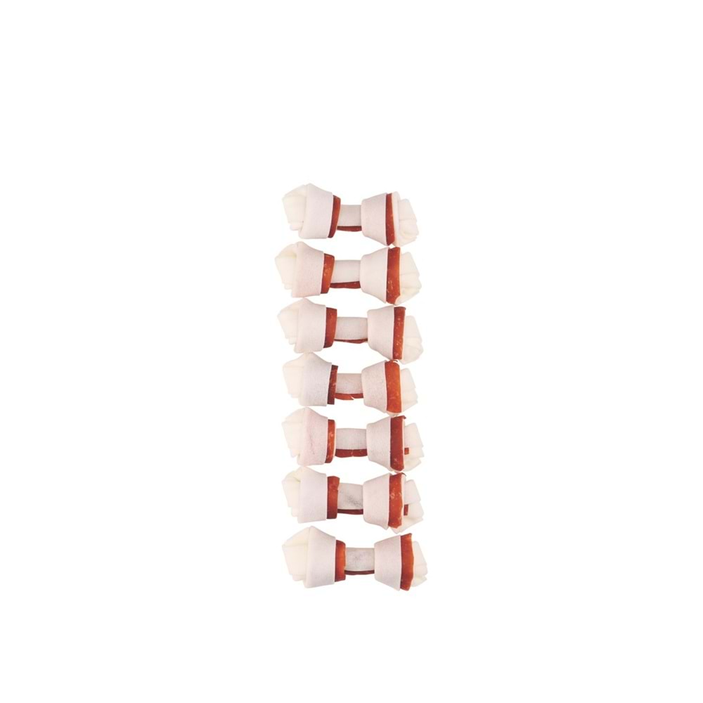 19046499 M-PETS TRUSTY BEEF DÜĞÜMLÜ KEMİK 7Lİ 84GR/6,4CM
