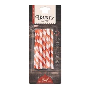 19047399 M-PETS TRUSTY BEEF TWISTED STICKS 10LU 55GR/12,7CM