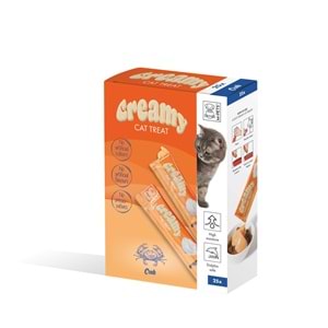 19049599 M-PETS CREAMY YENGEÇLİ KEDİ ÖDÜLÜ 25X15GR