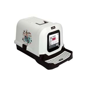 20101399 M-PETS SUEZ CAT/BİRDS KAPALI KEDİ TUVALETİ 69X42X41CM