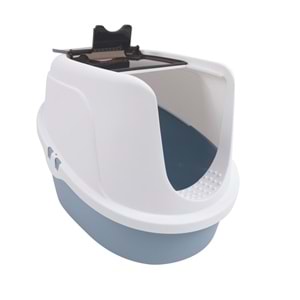 20117199 M-PETS ECO TIMA KEDİ TUVALETİ (M) OCEAN BLUE