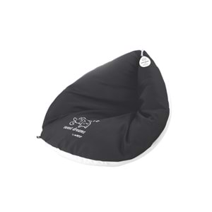 20304499 M-PETS SWEET DREAMS ÜÇGEN YATAK BLACK/WHİTE