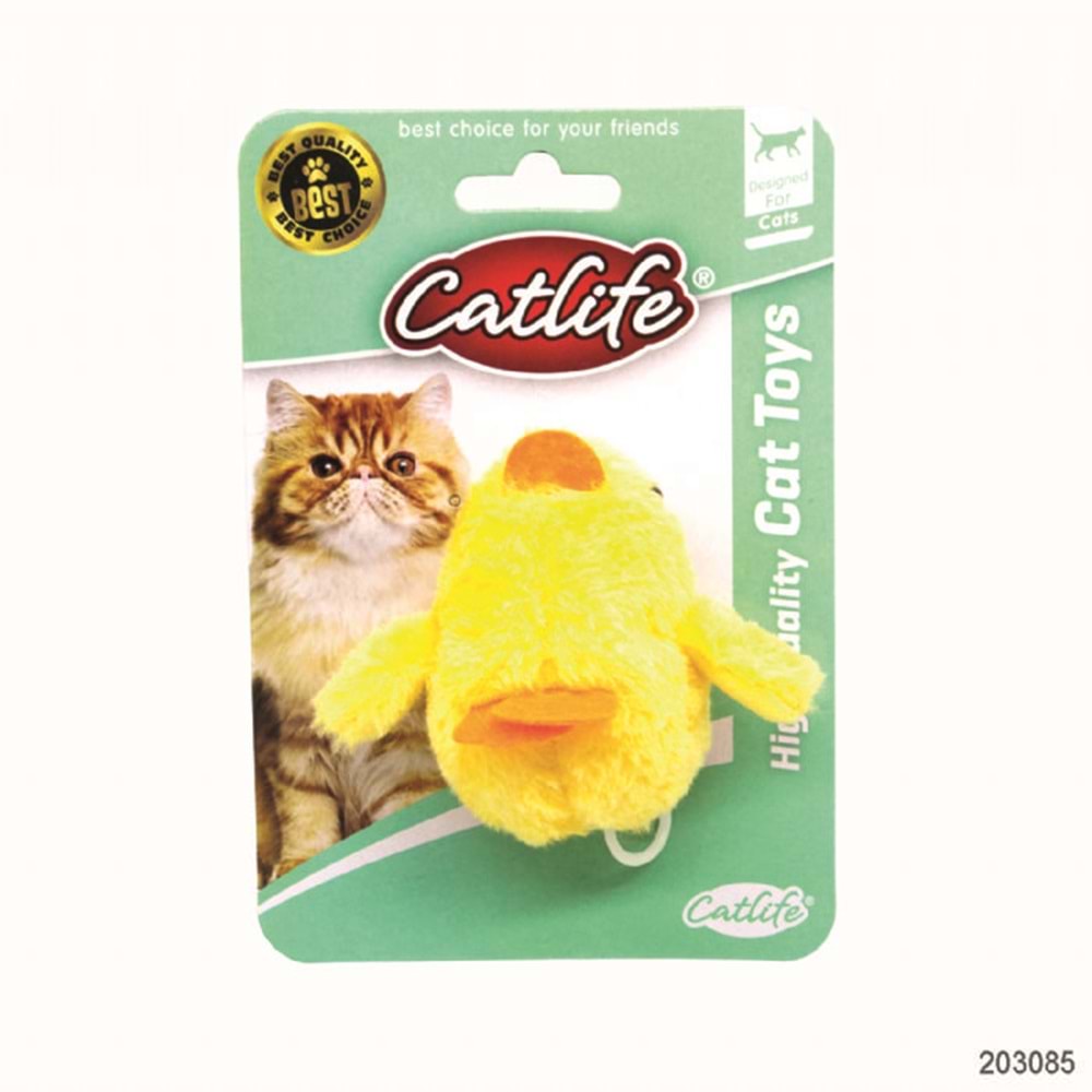 203085-CATLİFE KEDİLER İÇİN TİTREŞİMLİ KUŞ OYUNCAK