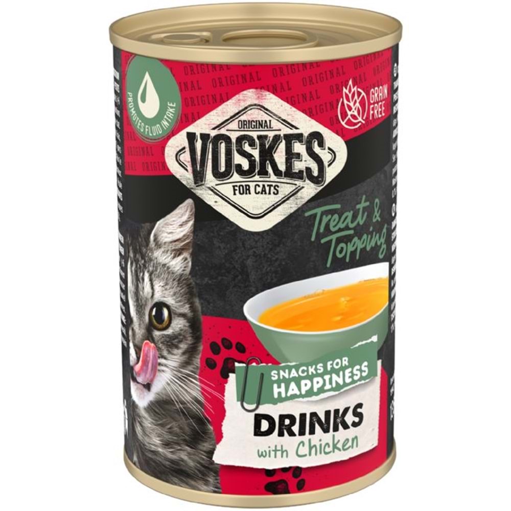 20370-VOSKES TAVUKLU KEDİ ÇORBASI 135ML