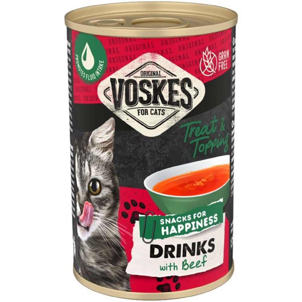 20372-VOSKES BİFTEKLİ KEDİ ÇORBASI 135ML