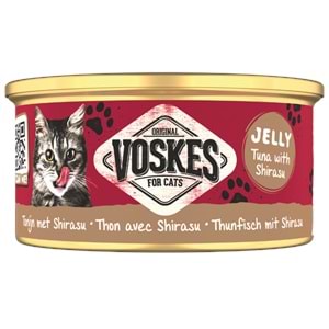 20382-VOSKES TON BALIĞI ve ŞİRASU KEDİ KONSERVESİ 85GR 24LÜ