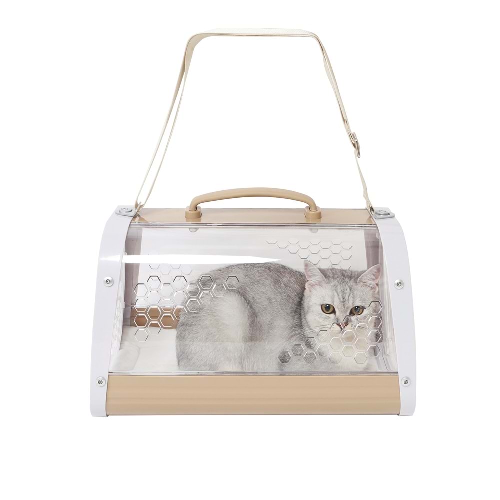 20400599 M-PETS HONEY KEDİ ve KÖPEKLER İÇİN TAŞIMA ÇANTASI COFFEE