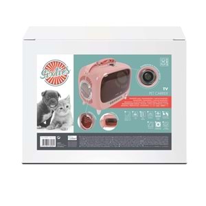 20400899 M-PETS SIXTIES TV TAŞIMA ÇANTASI PİNK 44X26X38CM