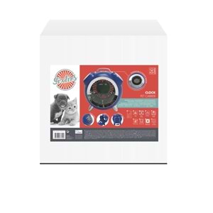 20401599 M-PETS SIXTIES CLOCK TAŞIMA ÇANTASI BLUE 40X44X26CM