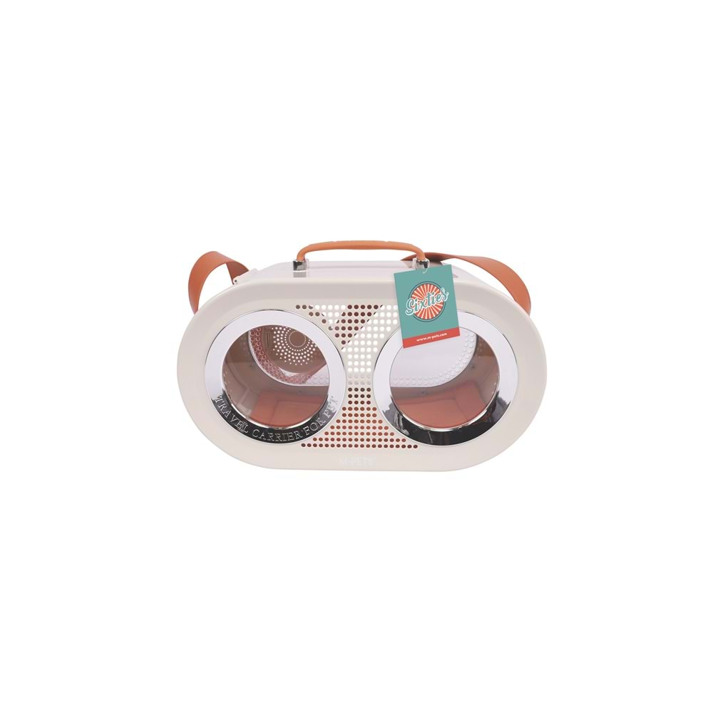 20402399 M-PETS RADIO TAŞIMA ÇANTASI WHITE 50X23X31CM