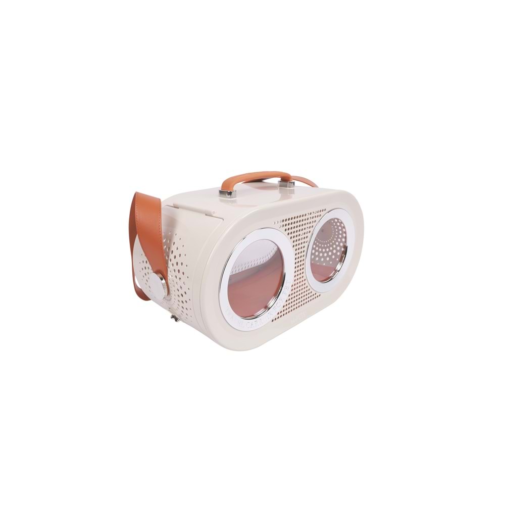 20402399 M-PETS RADIO TAŞIMA ÇANTASI WHITE 50X23X31CM
