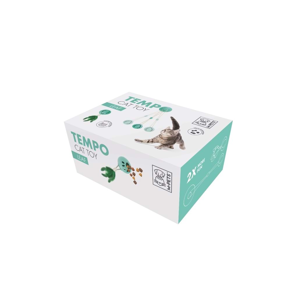 20602599 M-PETS TAMPO CATNİPLİ KEDİ OYUNCAĞI ÖDÜL HAZNELİ