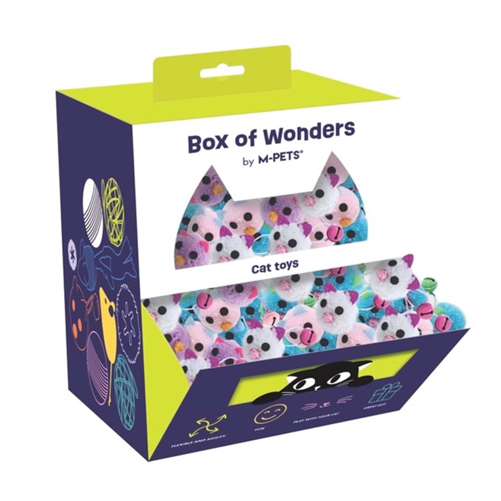 20603799 M-PETS WONDERS MOXİE KEDİ OYUNCAĞI 90LI DISPLAY