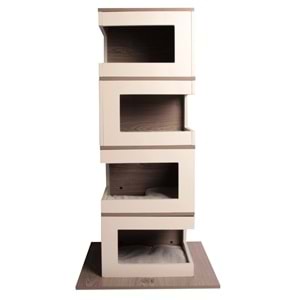20625099 M-PETS CAT ELİTE BRIGITTE KEDİ TIRMALAMA 60X60X116116CM