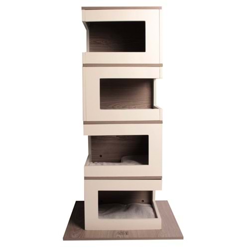 20625099 M-PETS CAT ELİTE BRIGITTE KEDİ TIRMALAMA 60X60X116CM
