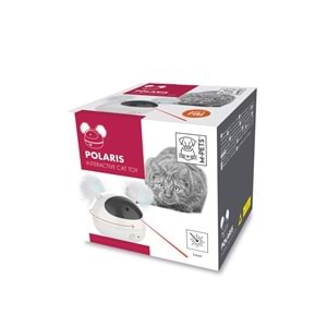 20631199 M-PETS POLARIS İNTERAKTİF KEDİ OYUNCAĞI WHİTE