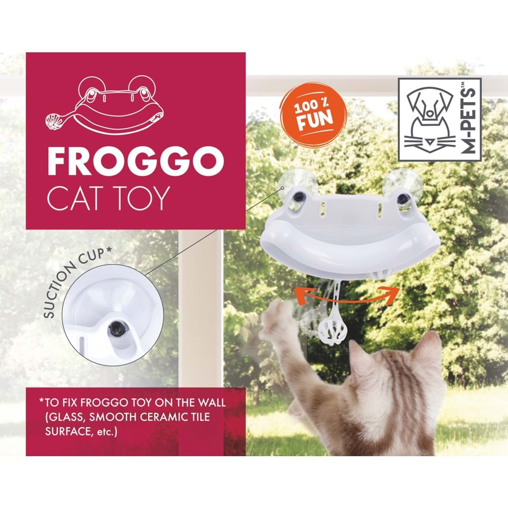 20631799 M-PETS FROGGO KEDİ OYUNCAĞI
