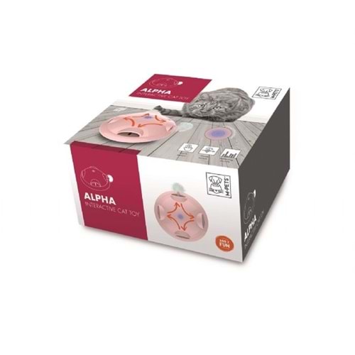 20632807 M-PETS ALPHA İNTERAKTİF KEDİ OYUNCAĞI PİNK