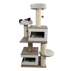 20636599 M-PETS CAT ELİTE MONICA KEDİ TIRMALAMA 88X62X140CM