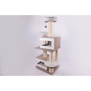 20636599 M-PETS CAT ELİTE MONICA KEDİ TIRMALAMA 88X62X140CM
