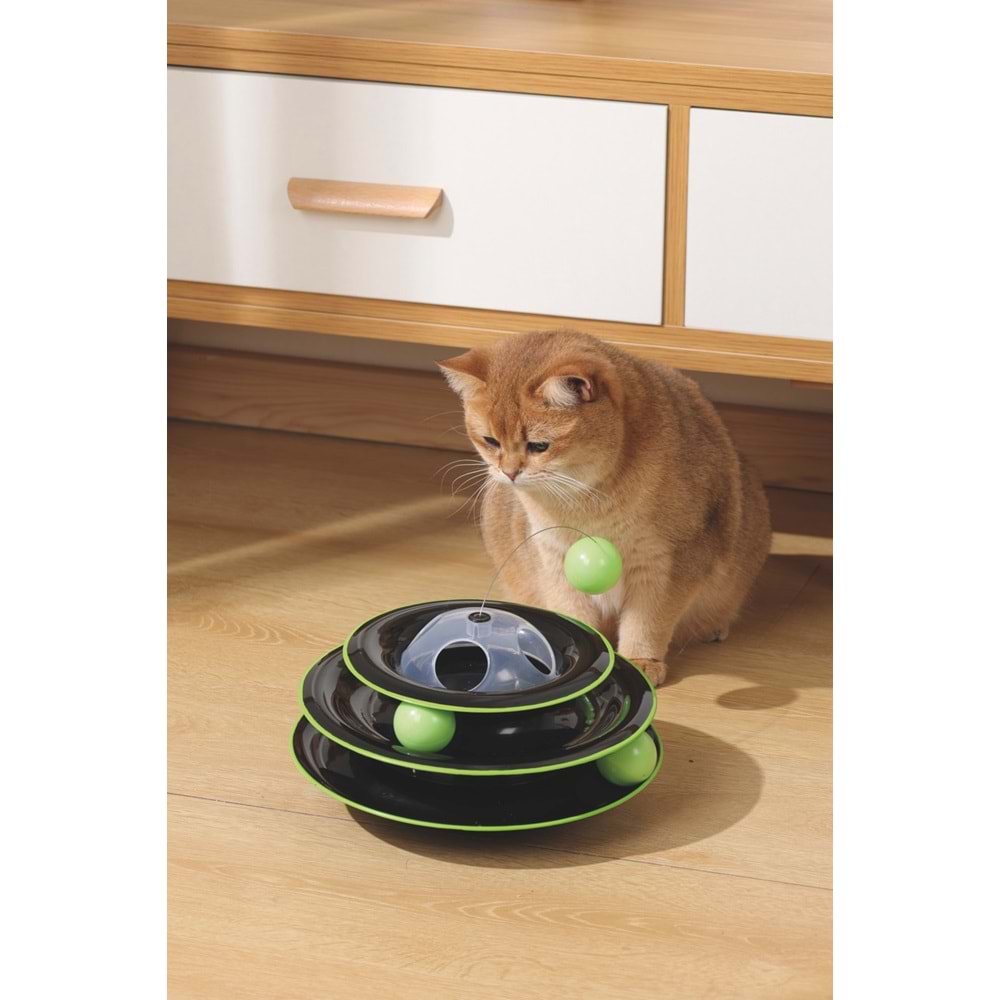 20639499 M-PETS PLAY TOWER DRONE KEDİ OYUNCAĞI