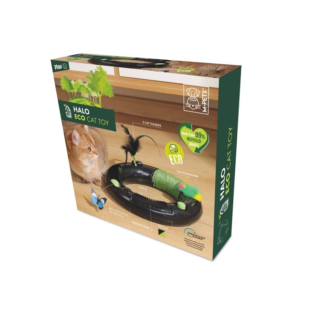20639599 M-PETS HALO ECO KEDİ OYUNCAĞI