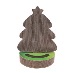 20639799 M-PETS CHRISTMAS KEDİLER İÇİN NOEL AĞACI KARTON TIRMALAMA