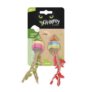 20640099 M-PETS CHARMY MOUSES CATNİPLİ KEDİ OYUNCAĞI