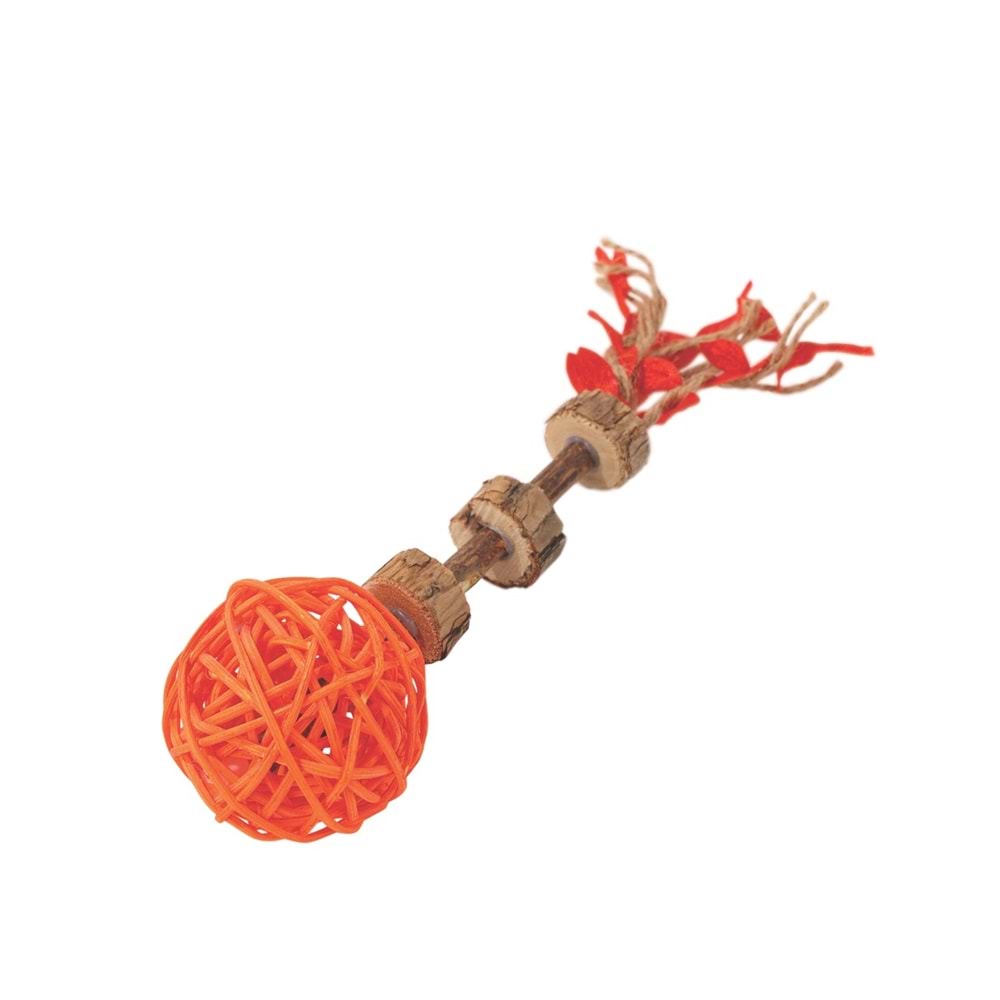 20640199 M-PETS CHARMY AMULET MATATABİ KEDİ OYUNCAĞI ORANGE