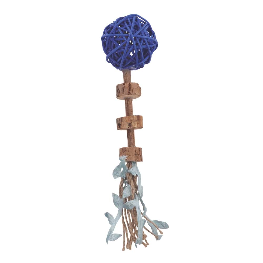 20640299 M-PETS CHARMY AMULET MATATABİ KEDİ OYUNCAĞI BLUE