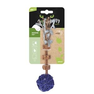 20640299 M-PETS CHARMY AMULET MATATABİ KEDİ OYUNCAĞI BLUE