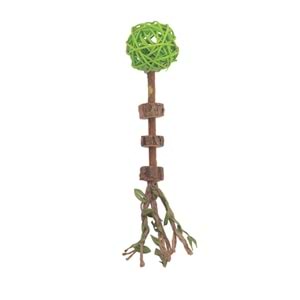 20640399 M-PETS CHARMY AMULET MATATABİ KEDİ OYUNCAĞI GREEN