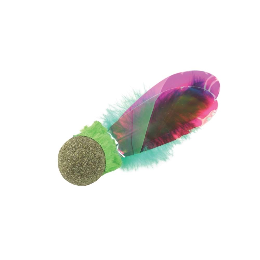 20640499 M-PETS CHARMY FIREFLY CATNİPLİ KEDİ OYUNCAĞI GREEN