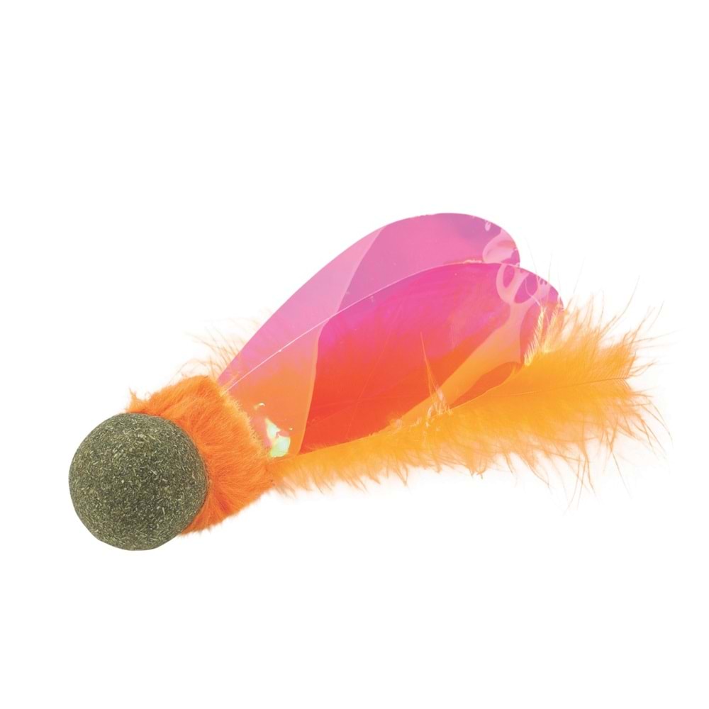 20640599 M-PETS CHARMY FIREFLY CATNİPLİ KEDİ OYUNCAĞI ORANGE