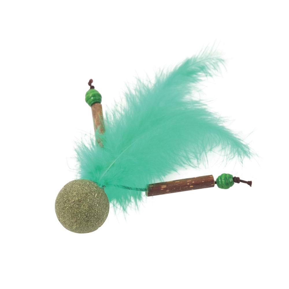 20640799 M-PETS CHARMY BUGBEAR CATNİPLİ KEDİ OYUNCAĞI GREEN