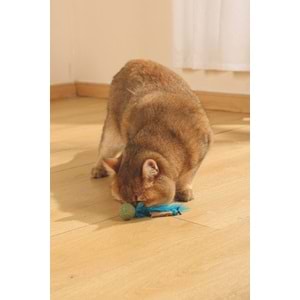 20640999 M-PETS CHARMY BUGBEAR CATNİPLİ KEDİ OYUNCAĞI BLUE