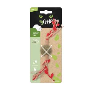 20641099 M-PETS CHARMY BRANCY CATNİPLİ KEDİ OYUNCAĞI RED
