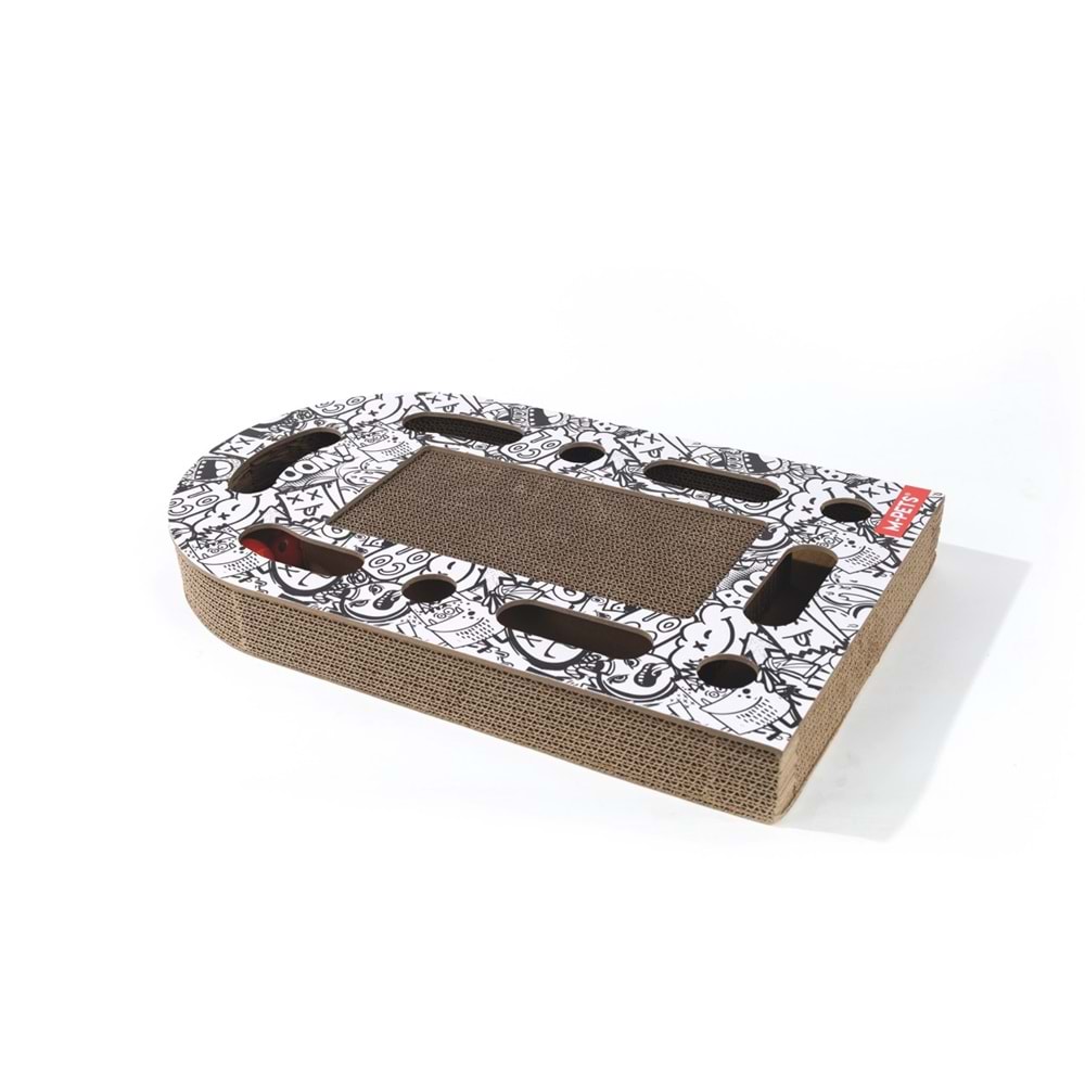 20641899 M-PETS URBAN STYLE FREESTYLE KARTON TIRMALAMA BLACK/WHİTE